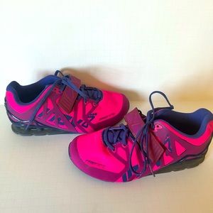 Inov Fast Lift 335 Weightlifting Shoes Womens 7 Pink Purple.